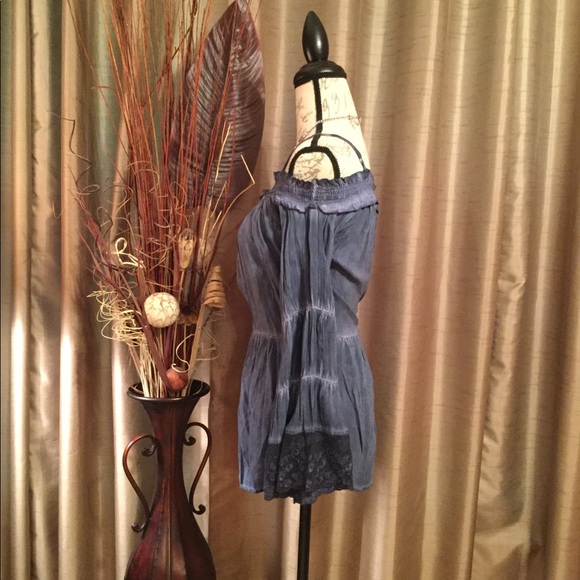 NEW Gorgeous Tie-Dye Off Shoulder Tunic - Picture 3 of 8